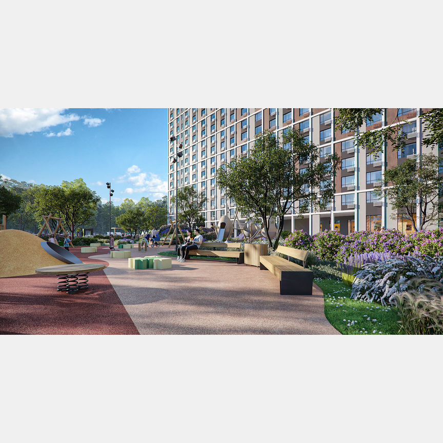 2-к. квартира, 63,7 м², 15/23 эт.