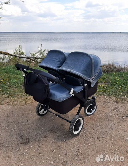 Коляска для двойни bugaboo 2 в 1