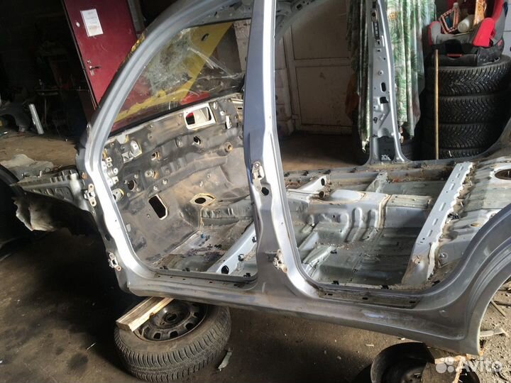 Порог со стойкой левый (Lifan X60)