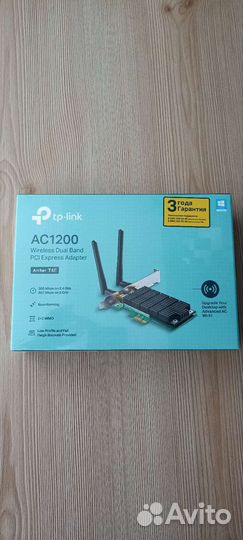Wi-Fi адаптер TP-link Archer T4E Dual Band