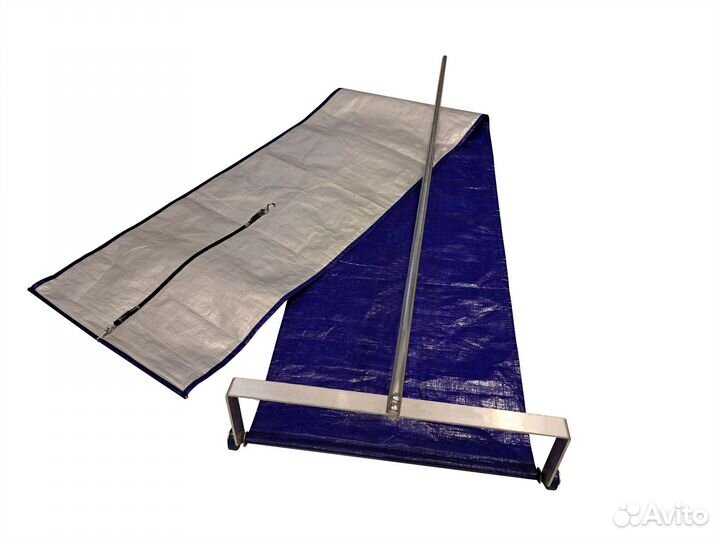 Кровельный снегоочиститель