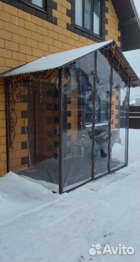 Мягкие окна пвх любые размеры