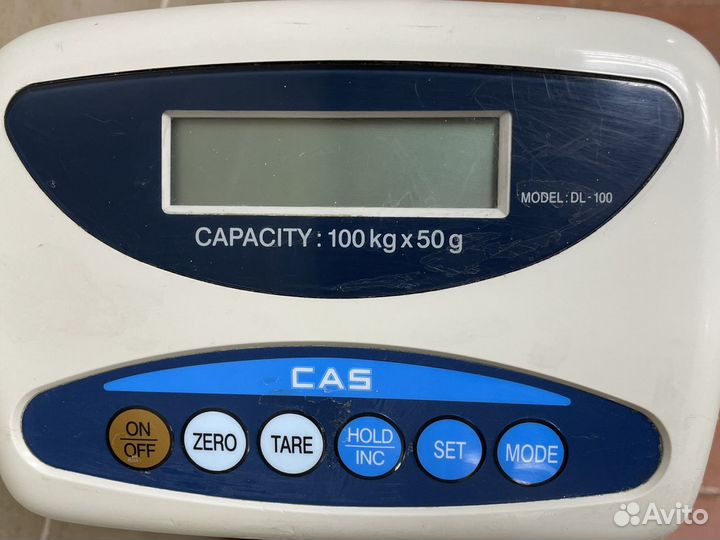 Напольные весы cas dl-100