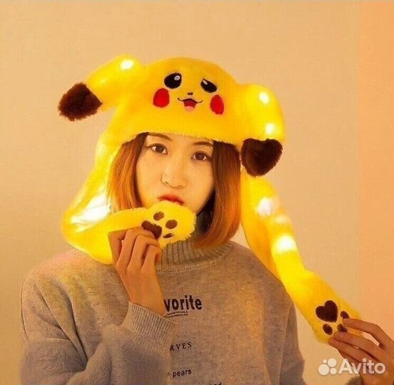 Шапка с ушками