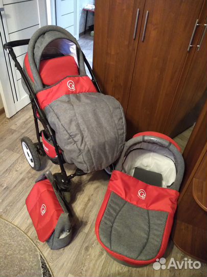 Детская коляска зима-лето