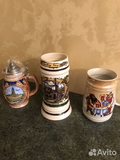 Кружки пивные керамика