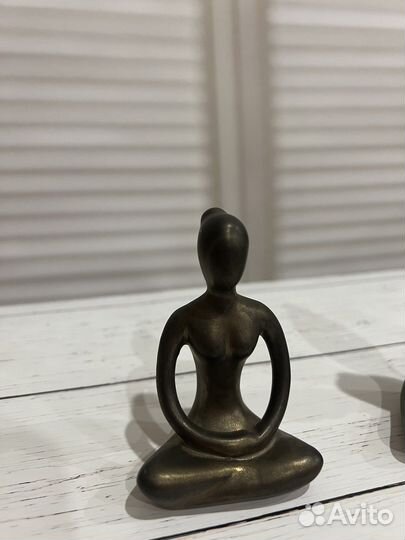 Статуэтки йога йогини декор украшения для дома