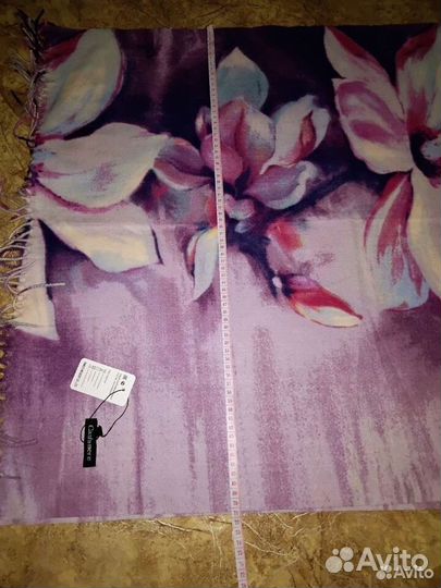 Кашемировые палантин и платок