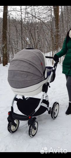 Коляска 2 в 1 бу