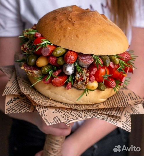 Мужской Букет бургер