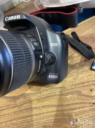 Зеркальный фотоаппарат Canon 450d + 2 объектива
