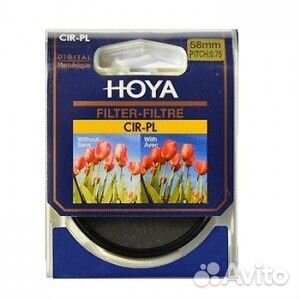 Светофильтры hoya PL-CIR TEC slim IN SQ. case