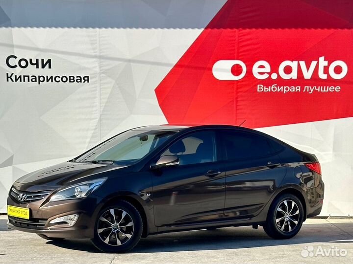 Hyundai Solaris 1.6 AT, 2015, 108 000 км