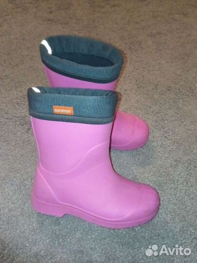 Детские сапоги из эва