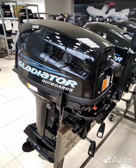 Лодочный мотор Gladiator (Гладиатор) G 9.9 Pro FHS