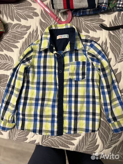 Рубашки на мальчика 2-3 года пакетом