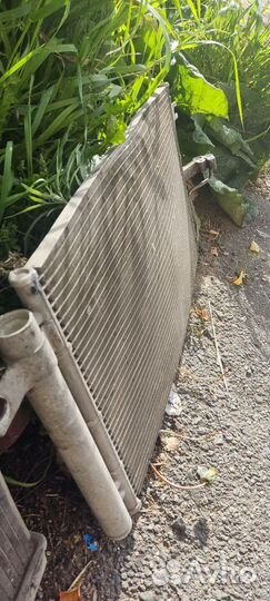 Радиатор кондиционера на hyundai accent