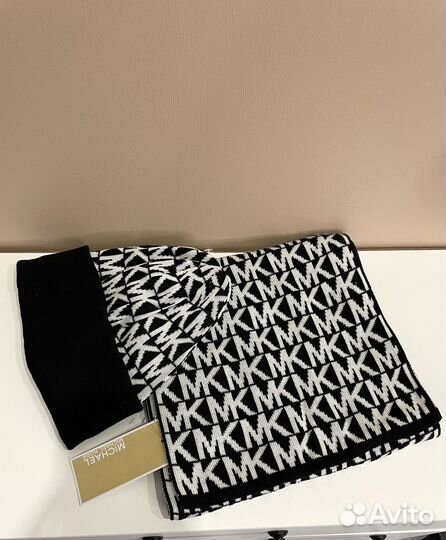 Комплект шарф + шапка Michael Kors новый