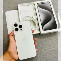 iPhone 15 pro max 256 white e sim