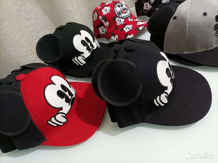 Бейсболка на мальчика Мики с прямым козырьком