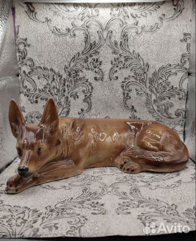 Фарфоровая статуэтка. Собака.Германия.Редкая
