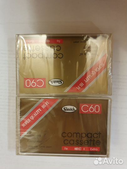 Аудиокассеты новые запечатанные