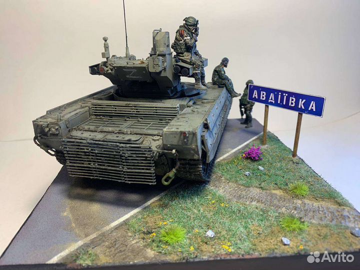 Сборная модель танка 1 35