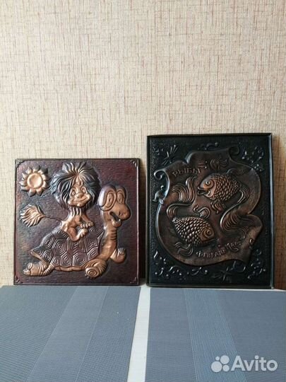 Чеканки медные СССР