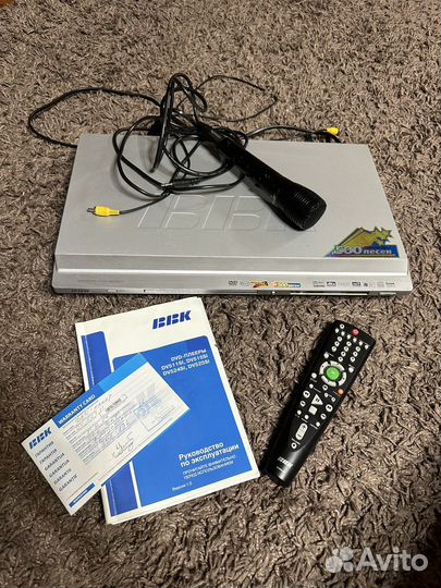 Dvd Blu-ray плеер bbk dv524si с караоке