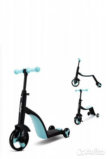 Самокат беговел 3 в 1, новый