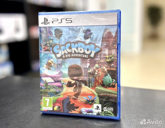 Сэкбой: Большое приключение (PS5) новый диск