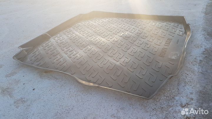 Коврик в багажник skoda rapid