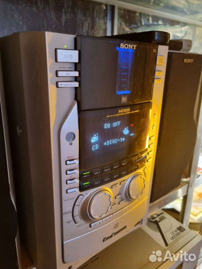 Музыкальный Hifi центр Sony HCD-MD555