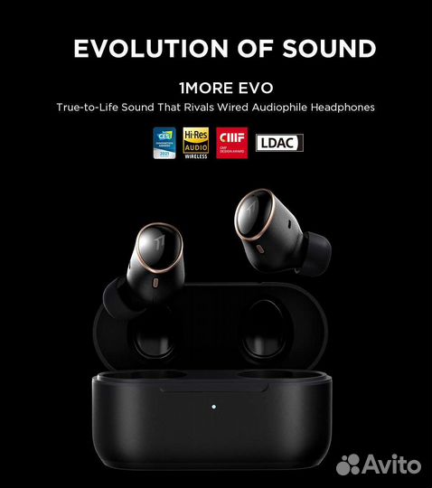 Bluetooth наушники Xiaomi 1More Evo Original Новые