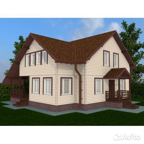 Сайдинг Евро-брус RAL 1014 слоновая кость