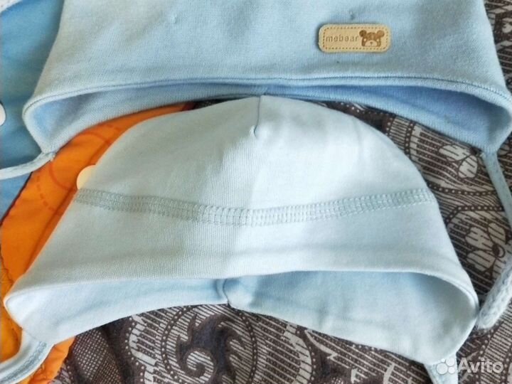 Шапочки для новорожденного