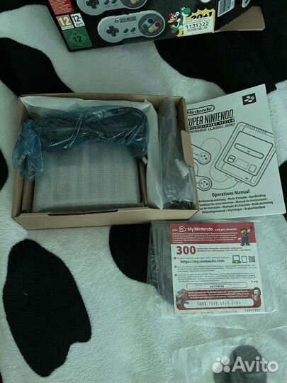 Игровая приставка Nintendo Super Nintendo