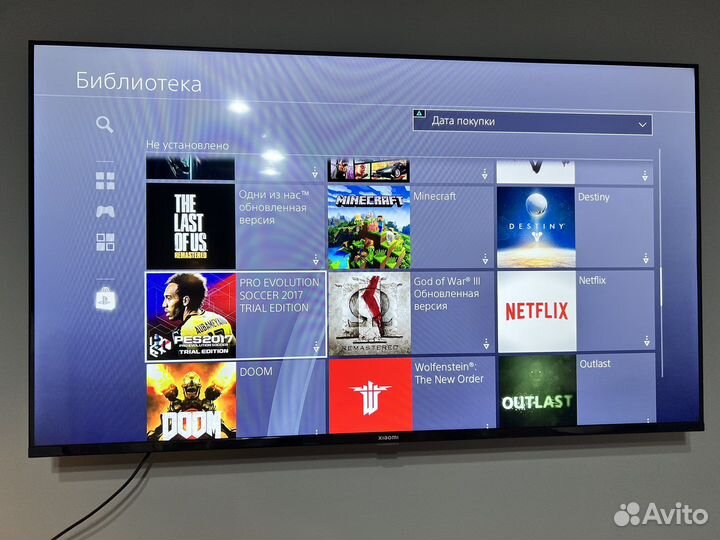 Игровая приставка ps4