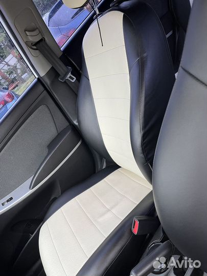 Чехлы на hyundai solaris 1