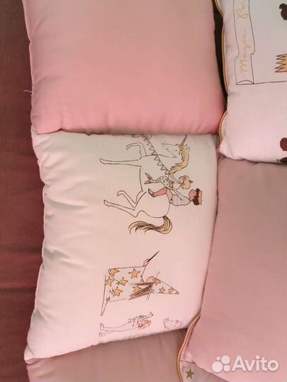 Бортики в детскую кроватку