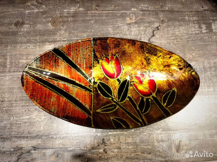 Новый набор декоративных тарелок Zibo Golden