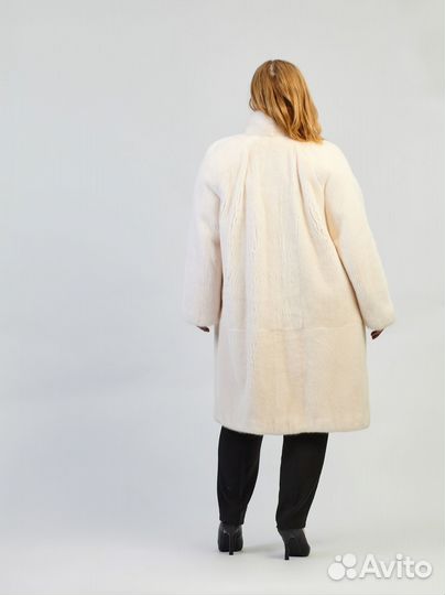 Шуба норковая б/у Isnova 52-54р ворот стойка