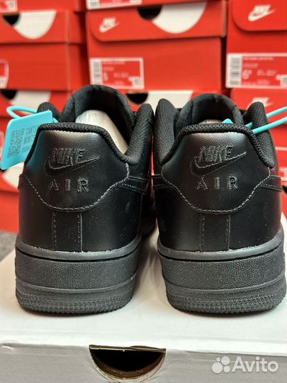 Nike Air Force 1'07 black оригинал