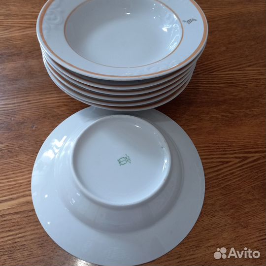 Тарелки глубокие порционные