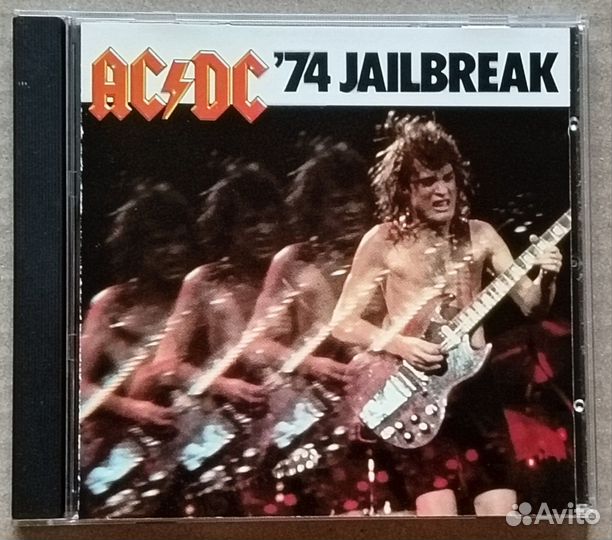 AC/DC – '74 Jailbreak 1984 CD made IN USA