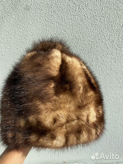 Норковая шапка для девочки