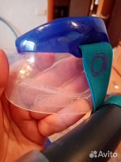 Маска для подводного плавания с трубкой