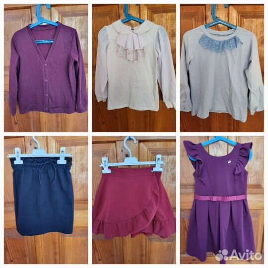 Школьная форма для девочки 128