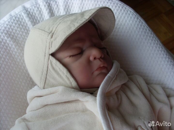 Реборн-Новорожденные спящий Каспар