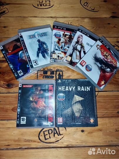 Игровые диски на ps3